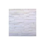 Placa Filete São Tomé Branco 30x30cm