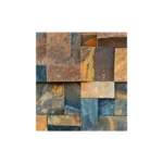 Placa Mosaico Pedra Ferro 30x30cm